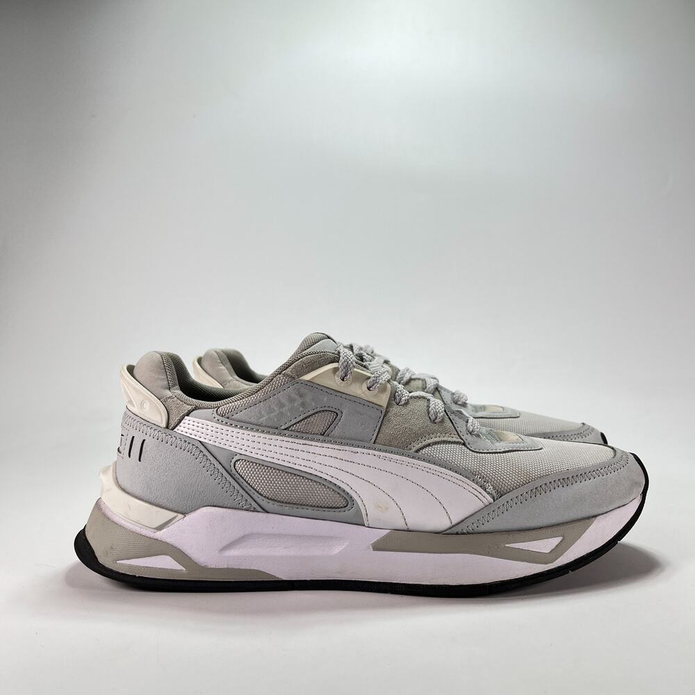 PUMA Mirage Sport Remix Gray White Lifestyle Sneakers 388621-03 Men’s Size 11